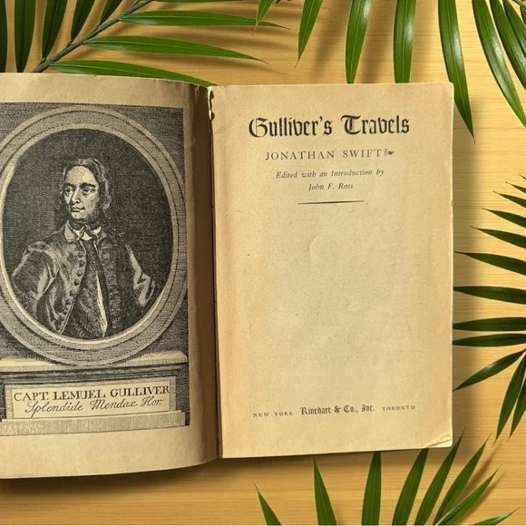 Gulliver’s Travels – Jonathan Swift (1952 Rinehart Edition, 5th Printing) - Picture 8 of 14